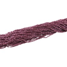 Serhat Aksesuar ve El İşçiliği Inci Arpa Boncuk Güzel Güzel Açık Mürdüm 3x6 mm (20 gr Ortalama 600 Adet)