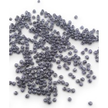 Serhat Aksesuar ve El İşçiliği Koyu Füme 4 mm Dünya Akrilik Boncuk Aksesuar Takı Malzemesi (25 Gram)