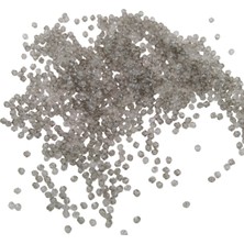 Serhat Aksesuar ve El İşçiliği Piramit Akrilik Boncuk Açık Gri 4 mm Aksesuar Takı Malzeme (20 Gr)
