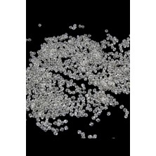 Serhat Aksesuar ve El İşçiliği Bej Rengi 4 mm Piramit Akrilik Boncuk Aksesuar Takı Malzeme (25 Gr)