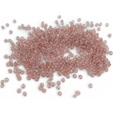 Serhat Aksesuar ve El İşçiliği Açık Kahve Tonunda 5 mm Piramit Akrilik Boncuk Aksesuar Takı Malzemesi (25 Gram)