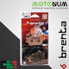 Motonum Yamaha Mt-09 Arka Fren Balata Sinterli Brenta ( Made In Italy)