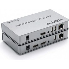 Ayt Enkado EKD-HE120KVM 4K 120 Metre HDMI USB Kvm Extender Görüntü Aktarıcı