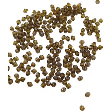 Serhat Aksesuar ve El İşçiliği Haki Yeşil Tonunda 6 mm Piramit Akrilik Boncuk Akseuar Takı Malzeme (25 Gr)