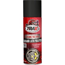 T-Rax 500ml Seramik Lastik Parlatıcı Ve Tampon Cilası Araba Oto Süper Sprey Uyumlu Araçlar İçin