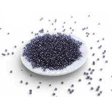 Serhat Aksesuar ve El İşçiliği Koyu Füme 4 mm Dünya Akrilik Boncuk Aksesuar Takı Malzemesi (20 Gram)