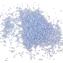 Serhat Aksesuar ve El İşçiliği Kesme Boncuk Içten Boyalı Ispirto Mavi 2x1,5 mm (100 gr 4000 Adet)