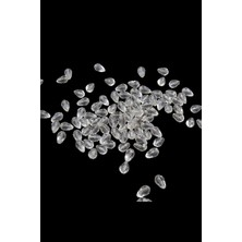 Serhat Aksesuar ve El İşçiliği 8X13 mm Damla Akrilik Açık Krem (25 gr 60 Adet)