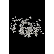 Serhat Aksesuar ve El İşçiliği Inci Arpa Boncuk Inci Krem 4x8 mm (20 gr Ortalama 300 Adet)