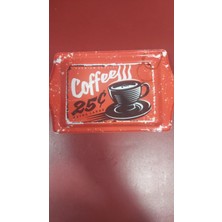 Es Dekor Küçük Temalı Metal Tepsi Genişlik 15,7cm Uzunluk 24,5cm 1 Adet