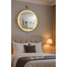 Aga Konsept LED Li Simirna Ayna Krom Rengi 50*60 Cm, 60*70 Cm, 75*85 cm Dekoratif Duvar Banyo Makyaj Aynası