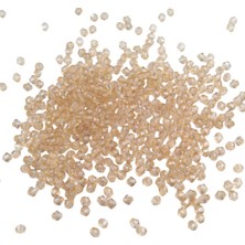 Serhat Aksesuar ve El İşçiliği Açık Bal Rengi 5 mm Piramit Akrilik Boncuk Aksesuar Takı Malzemesi (25 Gram)