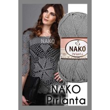 Nako Pırlanta (5 Adet) 6298 Gri Renk El Örgü Ipliği