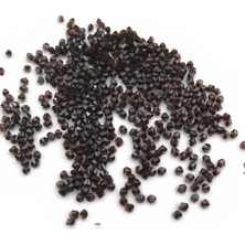 Serhat Aksesuar ve El İşçiliği Siyah 5 mm Piramit Akrilik Boncuk Aksesuar Takı Malzemesi (25 Gram)