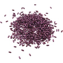 Serhat Aksesuar ve El İşçiliği Inci Arpa Boncuk Mürdüm Tonunda 3x6 mm (20 gr Ortalama 600 Adet)