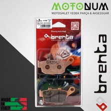 Motonum Kawasaki Klz 1000 Versys Arka Fren Balata Sinterli Brenta ( Made In Italy)