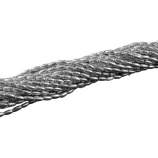 Serhat Aksesuar ve El İşçiliği Inci Arpa Boncuk Soba Boyalı Siyah Lekeli 3 mm (20 gr Ortalama 600 Adet)