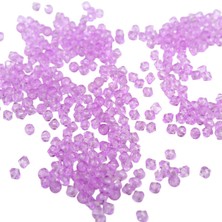 Serhat Aksesuar ve El İşçiliği Şeker Pembe 6 mm Dünya Akrilik Boncuk Aksesuar Takı Malzemesi (25 Gram)