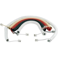 Ayt Telefon Spiral Kablo Masa Üstü Telefon Ahize Kablosu