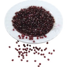 Serhat Aksesuar ve El İşçiliği Piramit Akrilik Boncuk Bordo2 4 mm Aksesuar Takı Malzeme (25 Gr)