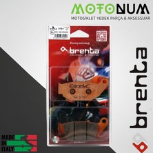Motonum Honda Cb 650 F Arka Fren Balata Sinterli Brenta ( Made In Italy)