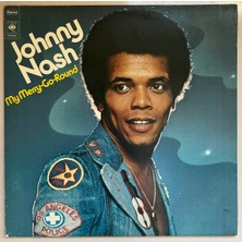 Cbs Johnny Nash My Merry Go Round Lp Plak (Orjnal 1973 Dönem Hollanda Baskı)