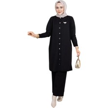 Ebrar Kadın Rahat Kesim Triko Takım