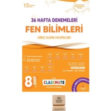 Okyanus Yayınları Okyanus Lgs 8. Sınıf Classmate Fen Bilimleri 36 Hafta Deneme + Telefon Standı