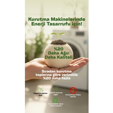 2 Adet Çamaşır Yün Kurutma Topu