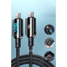Teknohane 60 Watt Hızlı Şarj Kablosu Type-C To Type-C 1.2m Uyumlu Modellerle Güçlü Performans