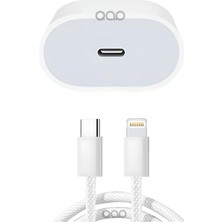 Teknohane  25W Usb-C Hızlı Şarj Adaptörü Iphone 11-12-13 Iphone 14 Iphone Set Adaptör Lightning Kablo