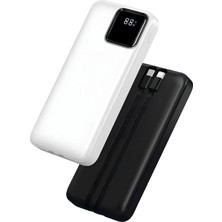 Teknohane Tekno Hane 20000 Mah 22.2 Turbo Süper Hızlı Powerbank Kablolu Taşınabilir Şarj Iphone Şarj 20 Bin Mah
