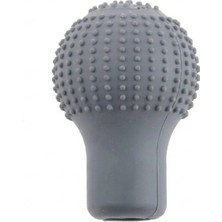 Otohousse Silikon Vites Topuzu Kılıfı Masajlı Yuvarlak Gri