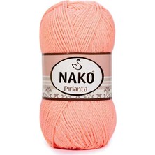 Nako Pırlanta (5 Adet) 3148 Somon Rengi El Örgü Ipliği