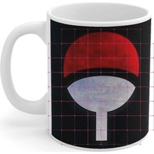 Mio Life Anime Uchiha Clan Logo Baskılı Kupa Bardak