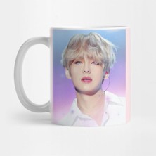 Mio Life Bts Tae Painting Effect (Blue And Pink Eyes) - Bts Army Kpop Gift BT21 Kupa