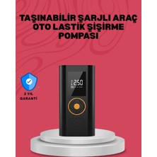 HERŞEYBURDAMODA Çok Amaçlı Dijital Lastik Pompası Araç Bisiklet Top Uyumlu