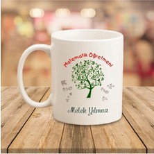 Mio Life Kişiye Özel Matematik Öğretmeni Tasarımlı Kupa Bardak