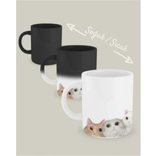 Mio Life Bir Tutam Kedi Tatlılığı Sihirli Kupa Bardak