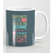 Mio Life Happiness Porselen Kupa Bardak