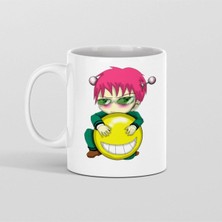 Mio Life Saiki Kusuo Chibi Özel Baskı Kupa