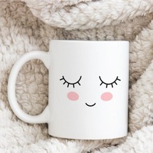 Mio Life Kirpik Tebessüm Tasarımlı Kupa Bardak Kupa