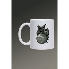 Mio Life Darth Vader-Wrecking Ball Baskılı Porselen Kupa