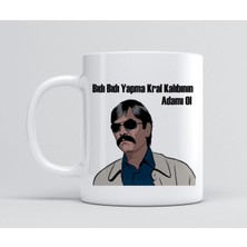 Mio Life Baskılı Kupa Bardak Pala Bıdı Bıdı Yapma Kral