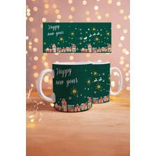 Mio Life Yeni Yıl Temalı Kupa Bardak , Kış Mevsimi Bardak , Doğum Günü Hediyesi