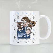 Mio Life Veteriner Meslek Hediyesi Özel Tasarım Kupa Bardak