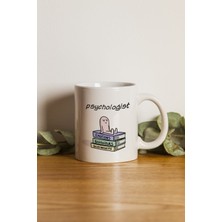 Mio Life Porselen - Psychologist Kupa Bardak Makinede Yıkanabilir