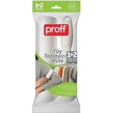 Proff Tüy Toplayıcı Rulolu Aparat + 2 Yedek Rulo