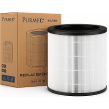Purmed Air 2000 Uyumlu Hepa H13 + Aktif Karbon Filtre | Yüksek Performanslı Yedek Hava Temizleme Fil