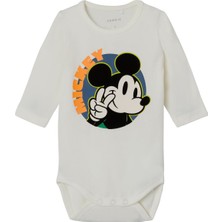 Nbmjesper Mıckey Ls Body Wdı Body Erkek Bebek
